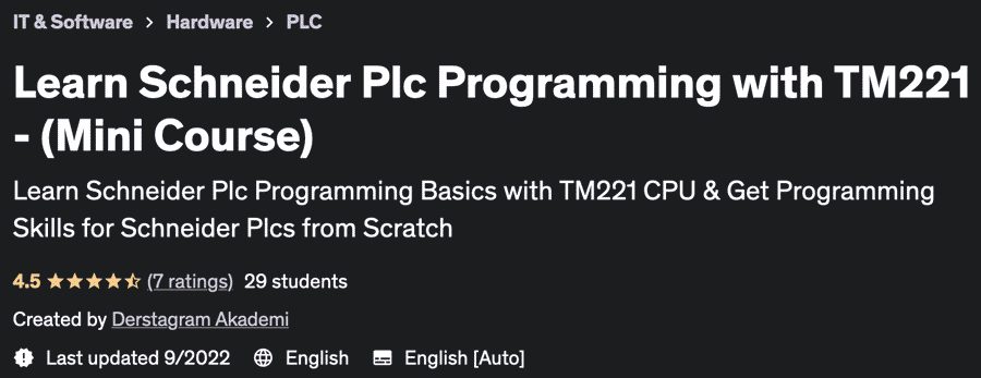 Pictures · Learn Schneider Plc Programming with TM221 – (Mini Course) 2022-9