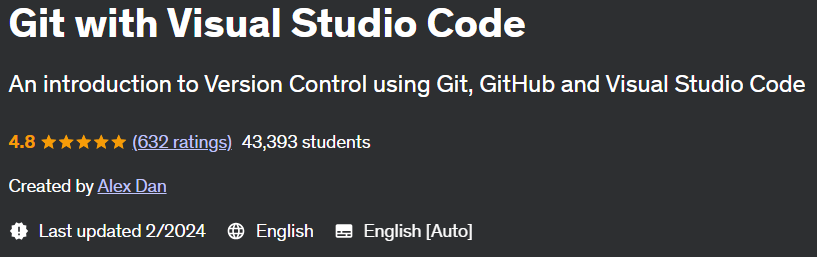 Pictures · Git with Visual Studio Code 2024-2