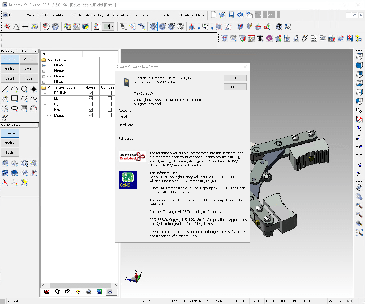 Pictures · Kubotek KeyCreator Direct CAD 13.5.0 x64