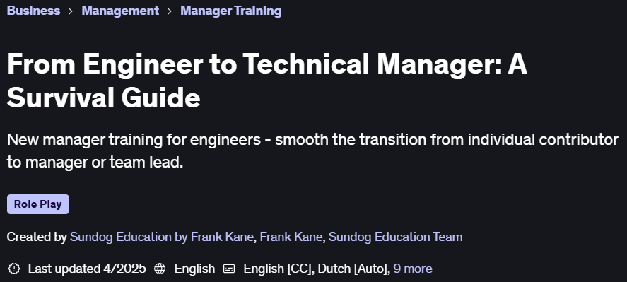 Pictures · Udemy — From Engineer to Technical Manager: A Survival Guide 2022-7