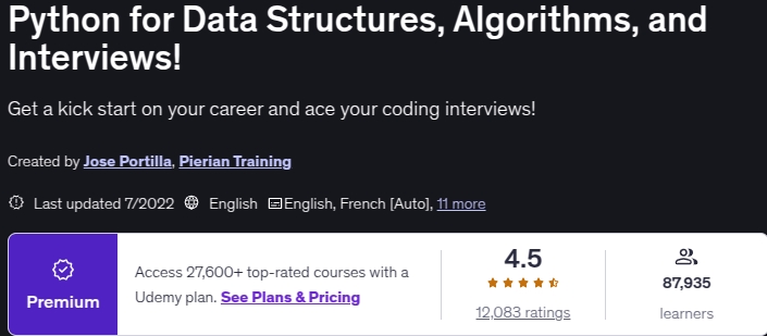 Images · Python Pour les structures de données, les algorithmes et les interviews ! 2022-7