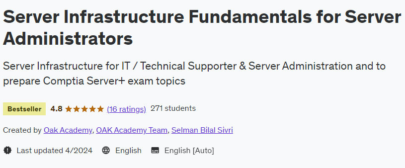 Pictures · Server Infrastructure Fundamentals for Server Administrators 2023-4