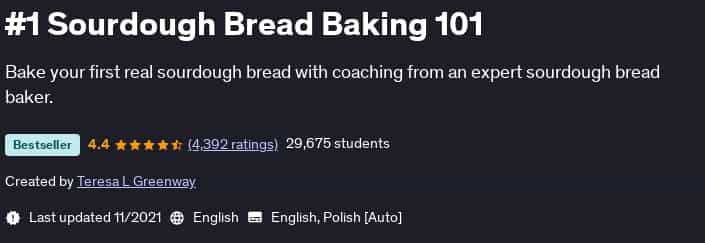 Pictures · Udemy — #1 Sourdough Bread Baking 101 2021-11