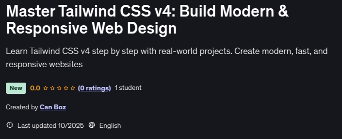 Bilder · Meister Tailwind CSS v4: Modernes und responsives Webdesign bauen 2025-9