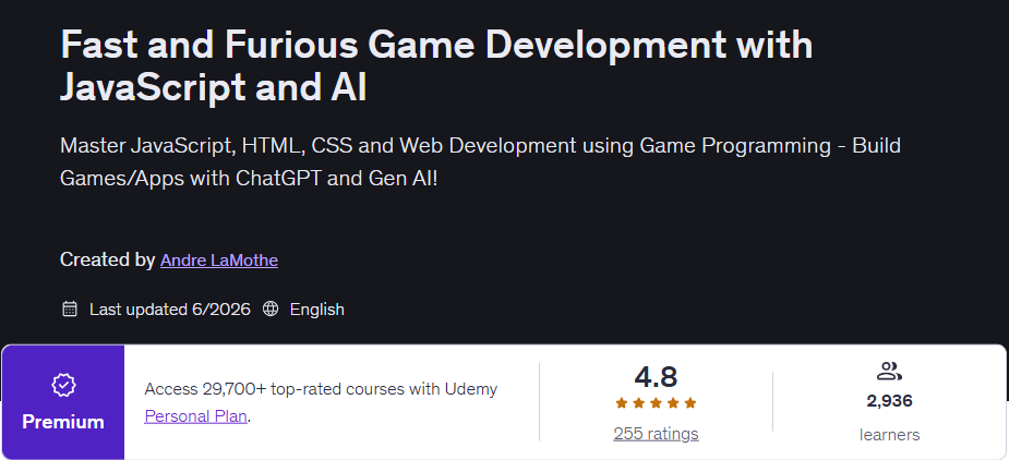 Изображения · Быстрый и гневный игровой процесс с JavaScript и AI 2026-6