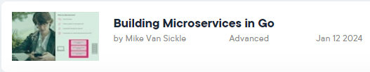 Pictures · Building Microservices in Go 2024-1