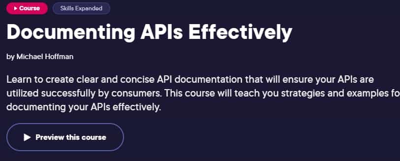 Pictures · Pluralsight — Documenting APIs Effectively 2024-6
