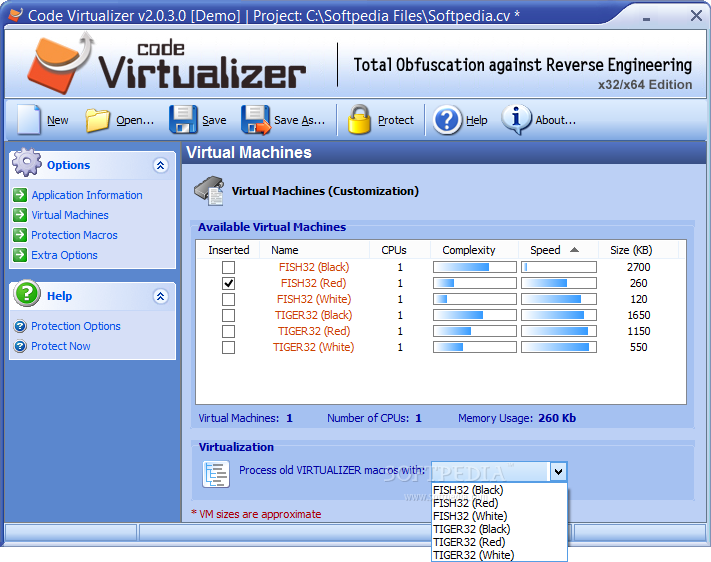 Pictures · Code Virtualizer 2.2.2.0