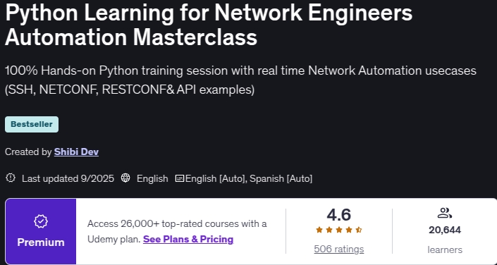 Pictures · Python Learning for Network Engineers Automation Masterclass 2025-9