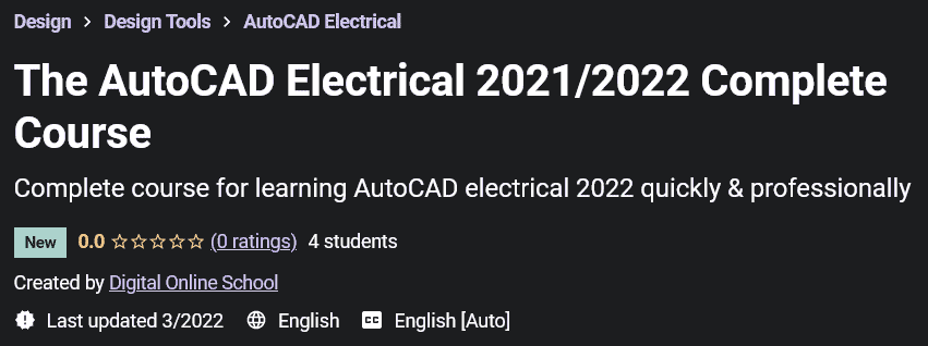 Pictures · Udemy — The AutoCAD Electrical 2021/2022 Complete Course 2022-3