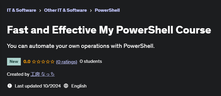 Pictures · Udemy — Fast and Effective My PowerShell Course 2024-10