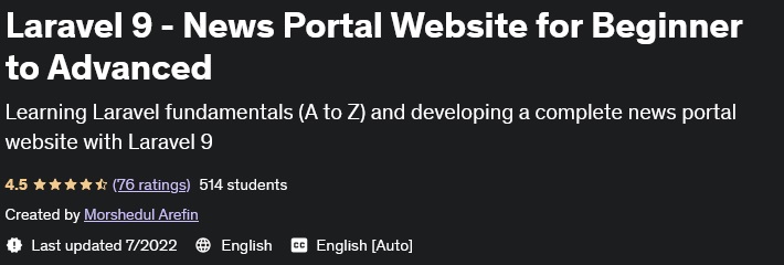 Pictures · Udemy — Laravel 9 – News Portal Website for Beginner to Advanced 2022-5