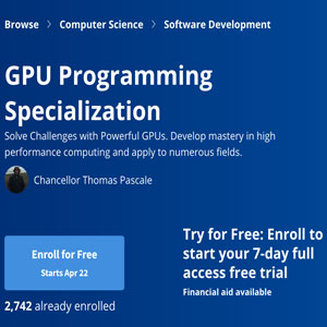 Coursera — GPU Programming Specialization 2024-6