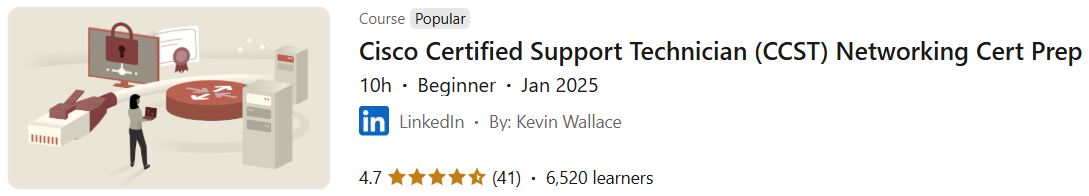 Images · Technicien de soutien certifié Cisco (CCST) 2025-1