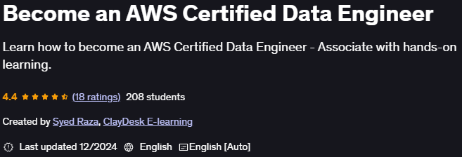 Pictures · Udemy — Become an AWS Certified Data Engineer 2024-1
