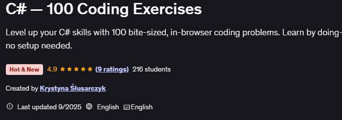 Pictures · C# — 100 Coding Exercises 2025-9