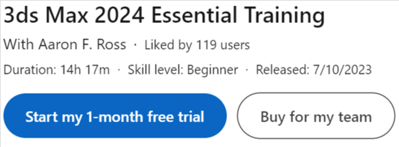Pictures · LinkedIn — 3ds Max 2024 Essential Training 2023-7
