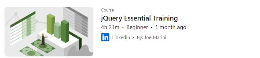 Pictures · LinkedIn — jQuery Essential Training 2024-10
