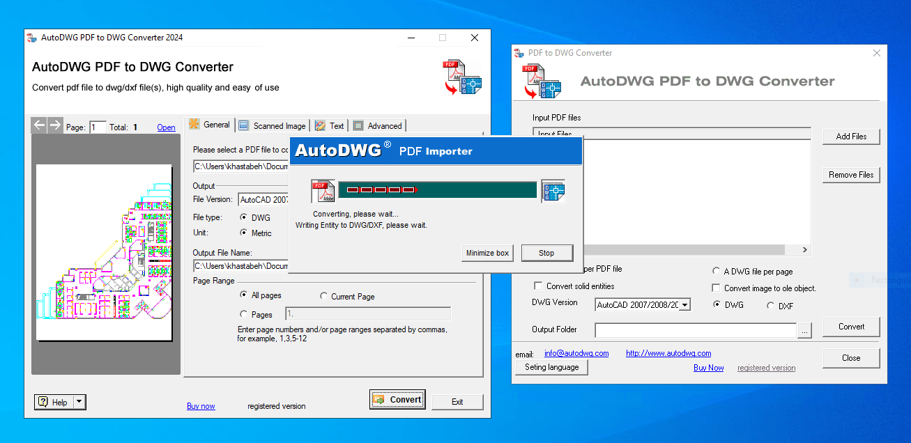 Pictures · AutoDWG PDF to DWG Converter Pro 2026 v5.1