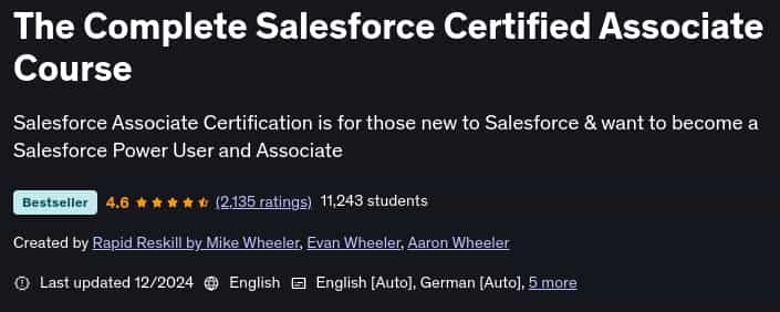 Pictures · Udemy — The Complete Salesforce Certified Associate Course 2024-12