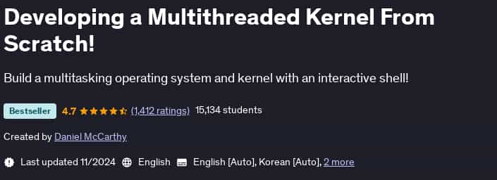 Pictures · Developing a Multithreaded Kernel From Scratch! 2024-11