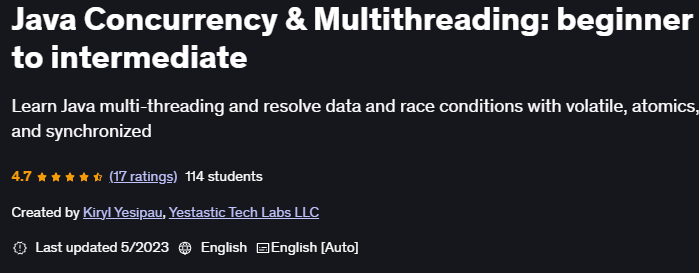 Images · Java Concurrency & Multithreading: débutant à intermédiaire 2023-5