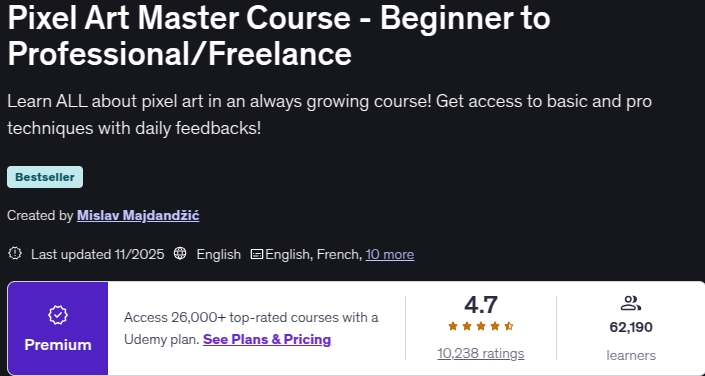 Pictures · Udemy — Pixel Art Master Course – Beginner to Professional/Freelance 2025-10