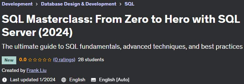Pictures · SQL Masterclass: From Zero to Hero with SQL Server (2024) 2024-1