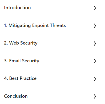 Course topics · LinkedIn — Cisco Network Security: Content and Endpoint Security 2024-11