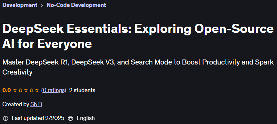 Pictures · Udemy — DeepSeek Essentials: Exploring Open-Source AI for Everyone 2025-1