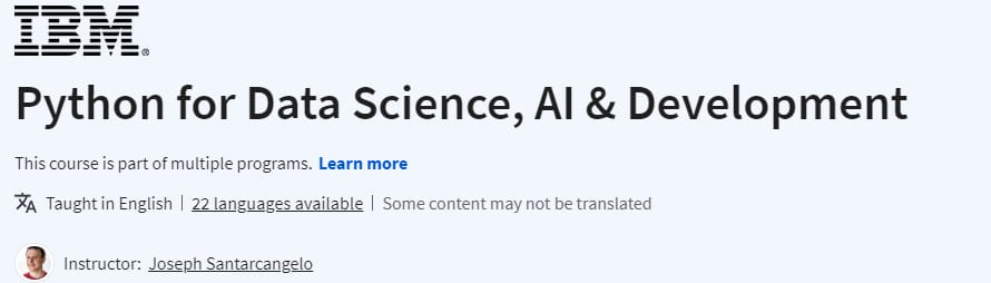Pictures · Coursera — Python for Data Science, AI & Development 2024-11