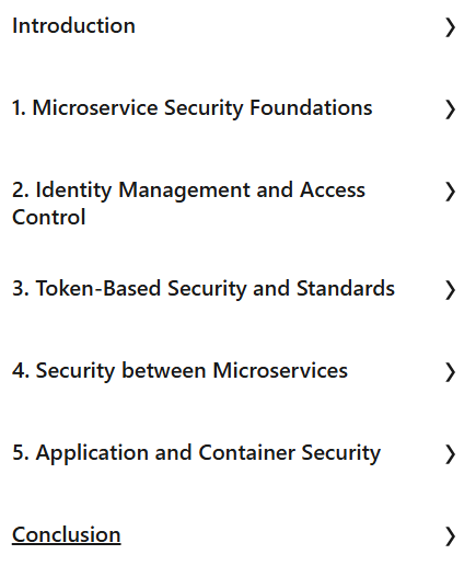 Course topics · LinkedIn — Microservices: Security 2025-1