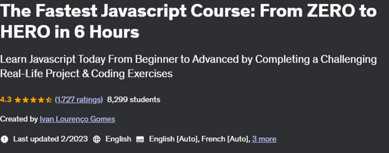 Pictures · The Fastest Javascript Course: From ZERO to HERO in 6 Hours 2023-2