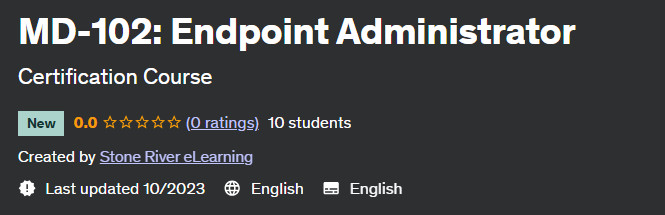 Pictures · Udemy — MD-102: Endpoint Administrator 2023-10