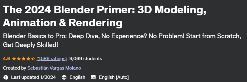 Pictures · Udemy — The 2024 Blender Primer: 3D Modeling, Animation & Rendering 2021-8