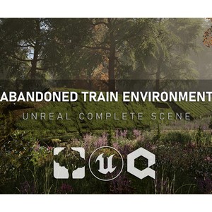 ArtStation — Unreal Complete Scene – Abandoned Train 2024-7