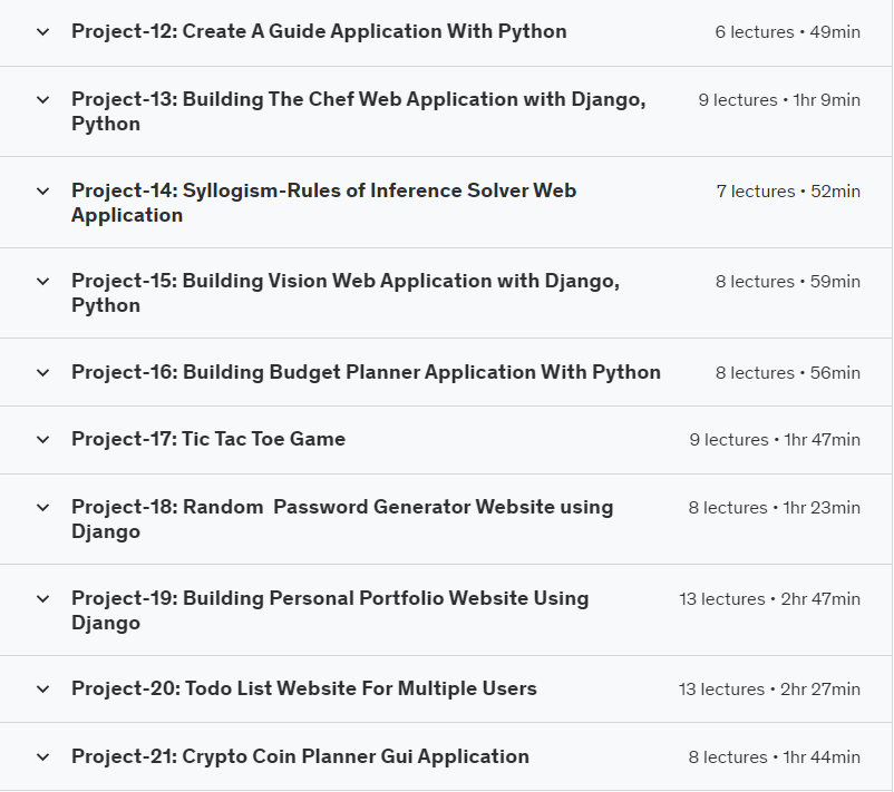 Pictures · Learn Python By Doing: 25 Real World Projects Masterclass 2021-11