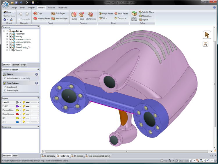 Pictures · ANSYS SpaceClaim 2025 R2 / DesignSpark Mechanical 2020 R1 x64