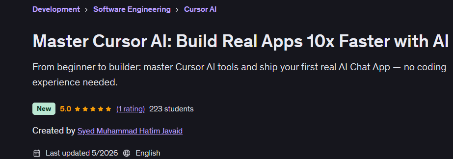 Pictures · Udemy — Master Cursor AI: Build Real Apps 10x Faster with AI 2026-5