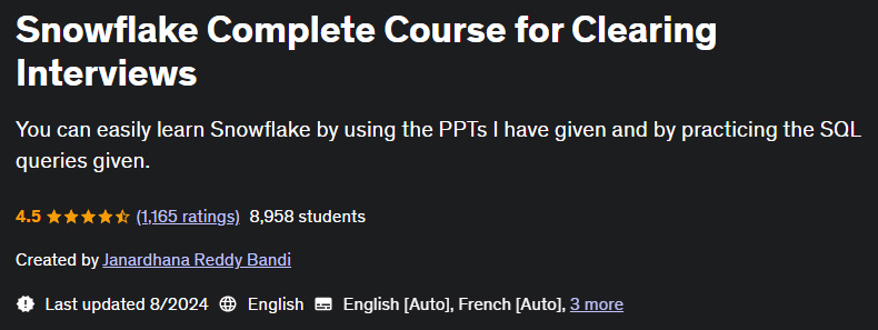 Pictures · Udemy — Snowflake Complete Course for Clearing Interviews 2024-8