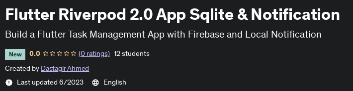 Pictures · Flutter Riverpod 2.0 App Sqlite & Notification 2023-5