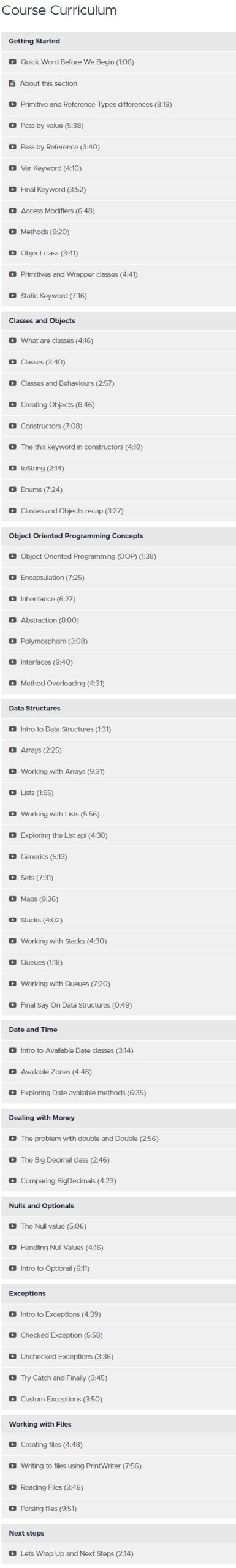Course topics · AmigosCode — Java Essentials 2021-2