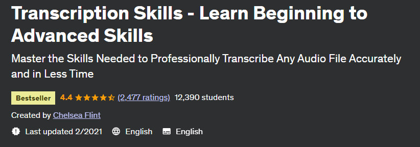 Pictures · Udemy — Transcription Skills – Learn Beginning to Advanced Skills 2021-2
