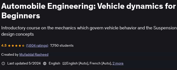 Pictures · Udemy — Automobile Engineering: Vehicle dynamics for Beginners 2024-5