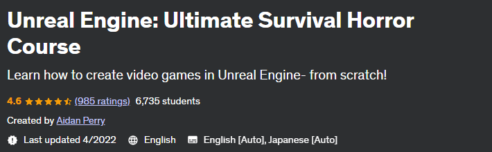 Pictures · Udemy — Unreal Engine: Ultimate Survival Horror Course 2022-4
