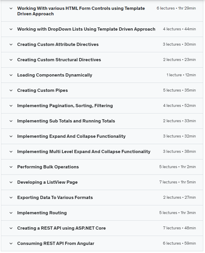 Pictures · Mastering Angular 15/16/17 From Scratch Step By Step 2023-4