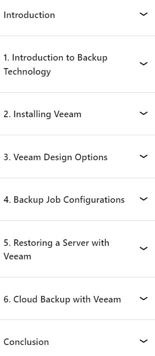 Kursthemen · Backup und Wiederherstellung mit Veeam 2023-5