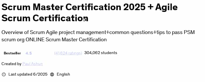Pictures · Udemy — Scrum Master Certification 2025 + Agile Scrum Certification 2025-6