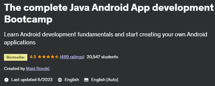 Pictures · Udemy — The complete Java Android App development Bootcamp 2022-11