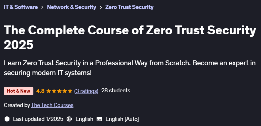 Pictures · Udemy — The Complete Course of Zero Trust Security 2025 2025-1